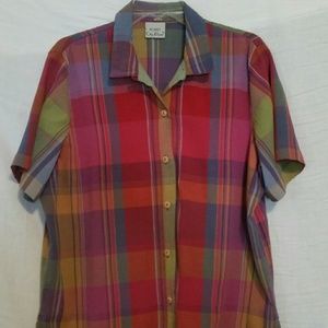 3/$30 Sale!  Plaid shirt